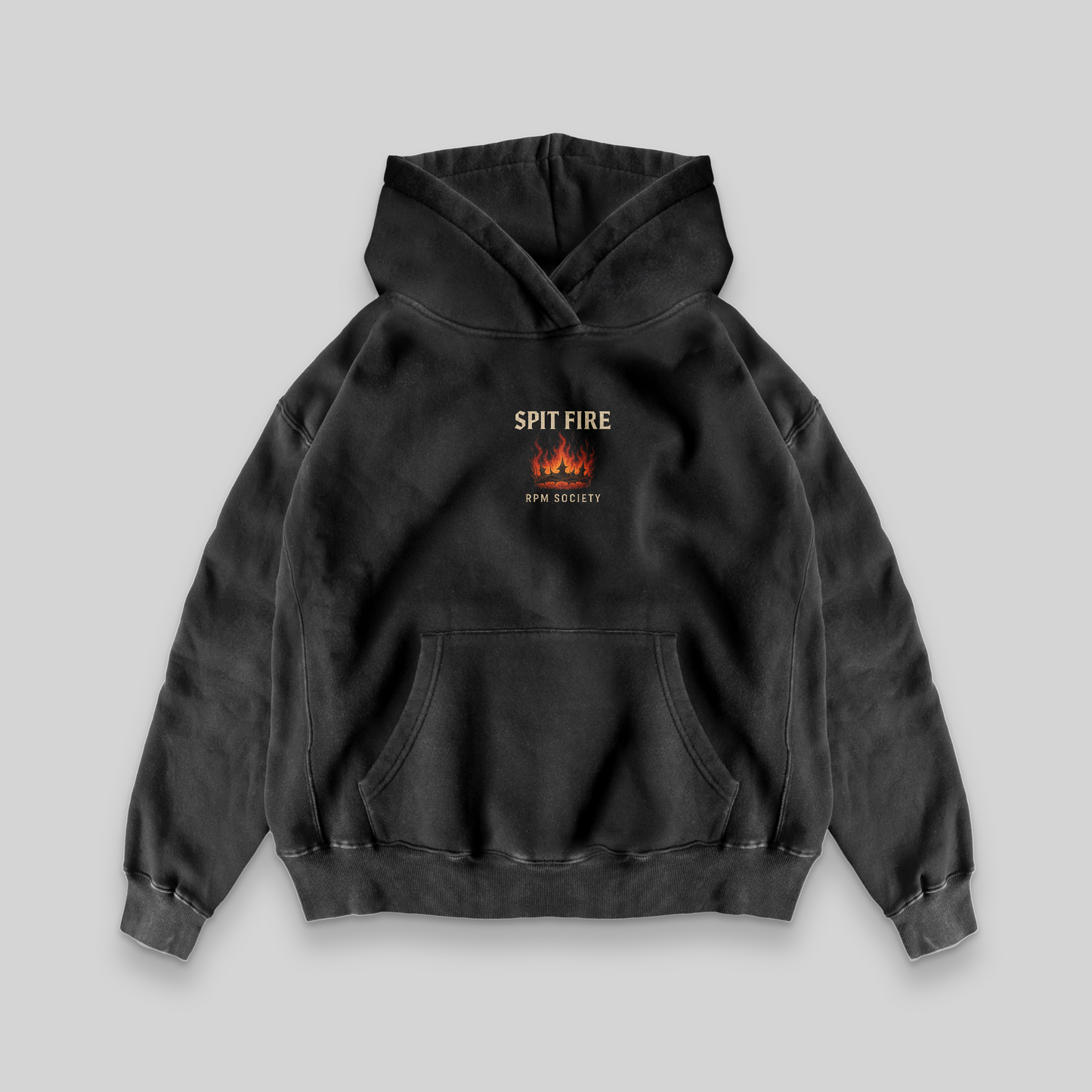 CROWNED IN FLAME HOODIE
