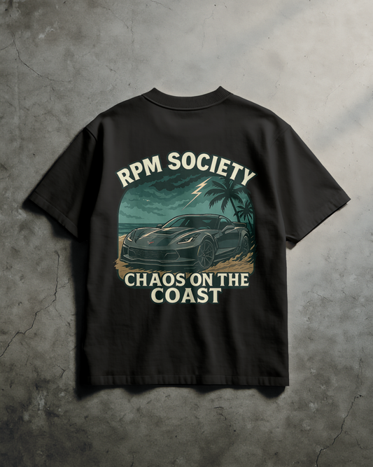 CHAOS ON THE COAST TEE