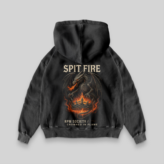 CROWNED IN FLAME HOODIE
