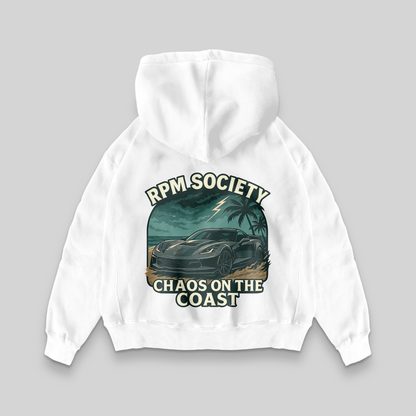 CHAOS ON THE COAST HOODIE
