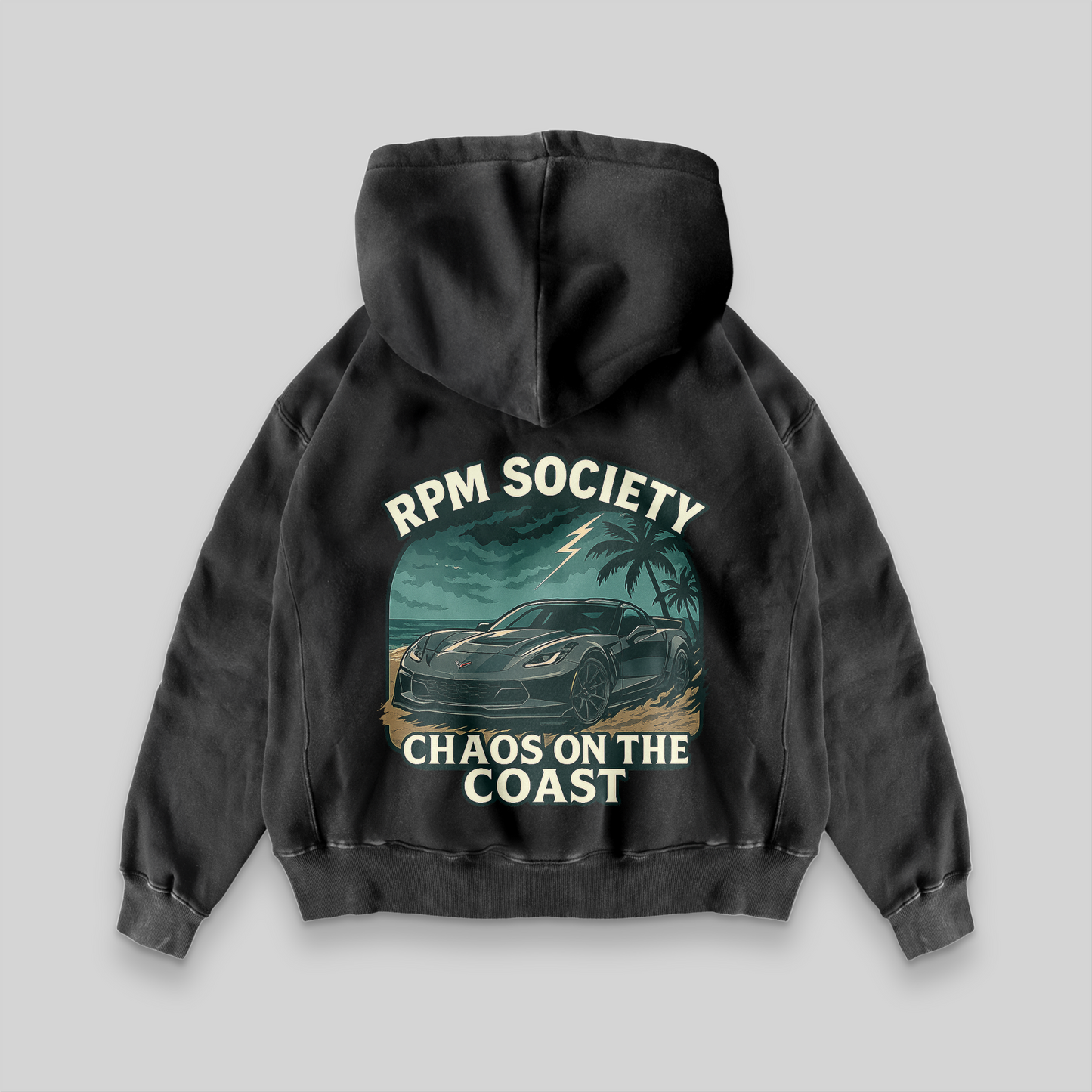 CHAOS ON THE COAST HOODIE